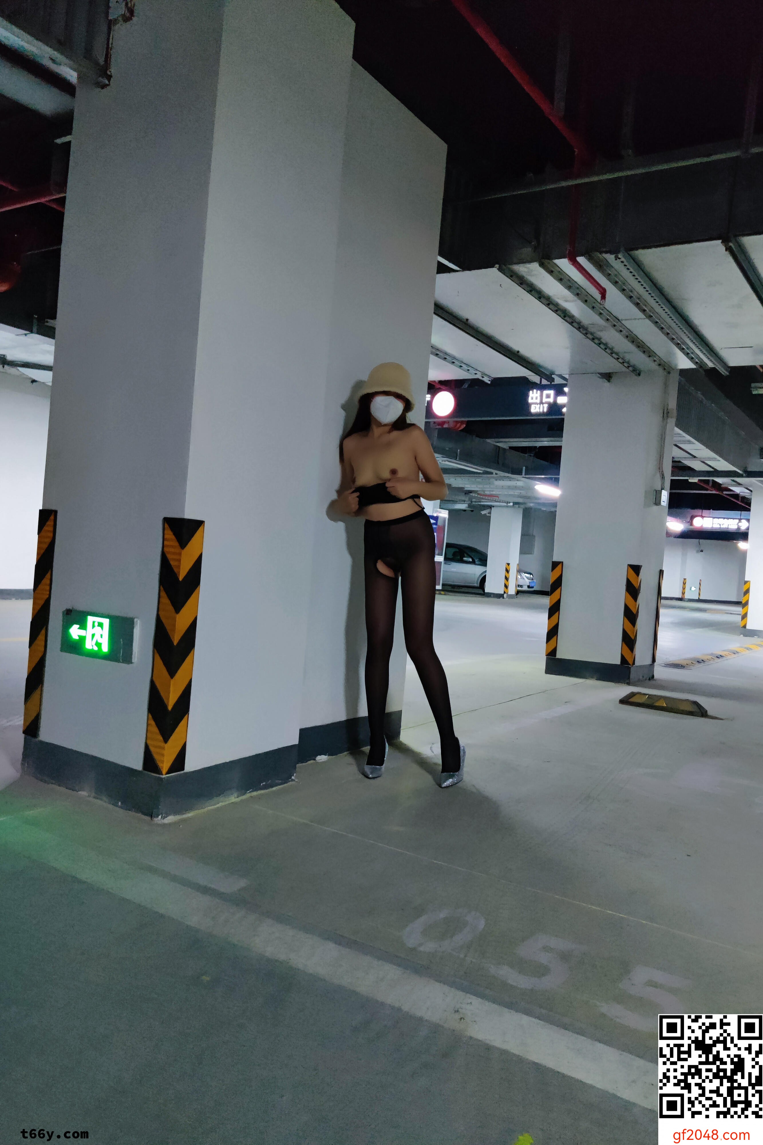 [原创]娇妻的大长腿之地下车库+男厕所双重露出刺激，最后回家内射！另寻单男！[48P]