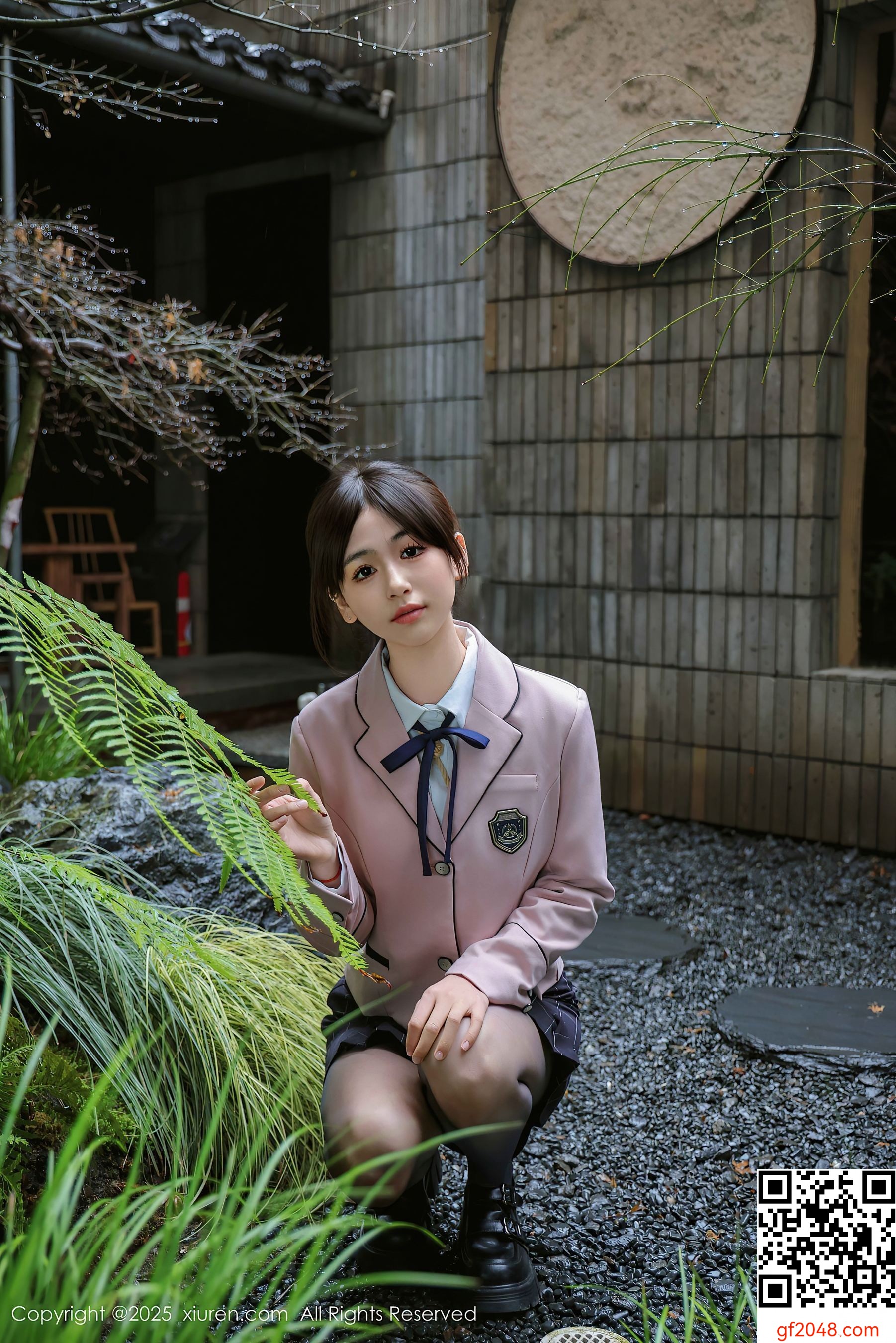 [XiuRen秀人网] No.9949 奶芙乔乔 美腿黑丝