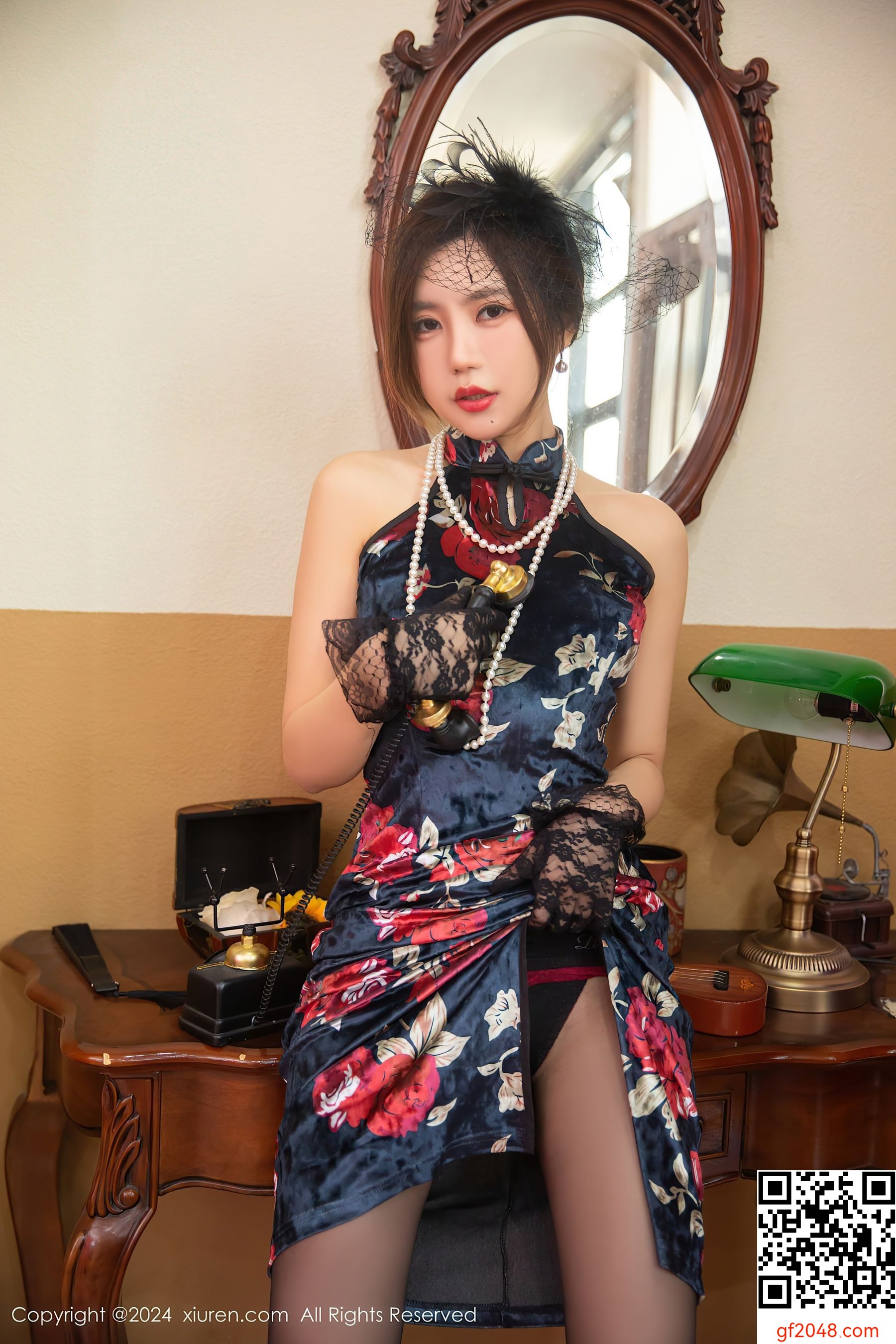 [XiuRen秀人网] No.9116 绮里嘉ula 黑丝美腿