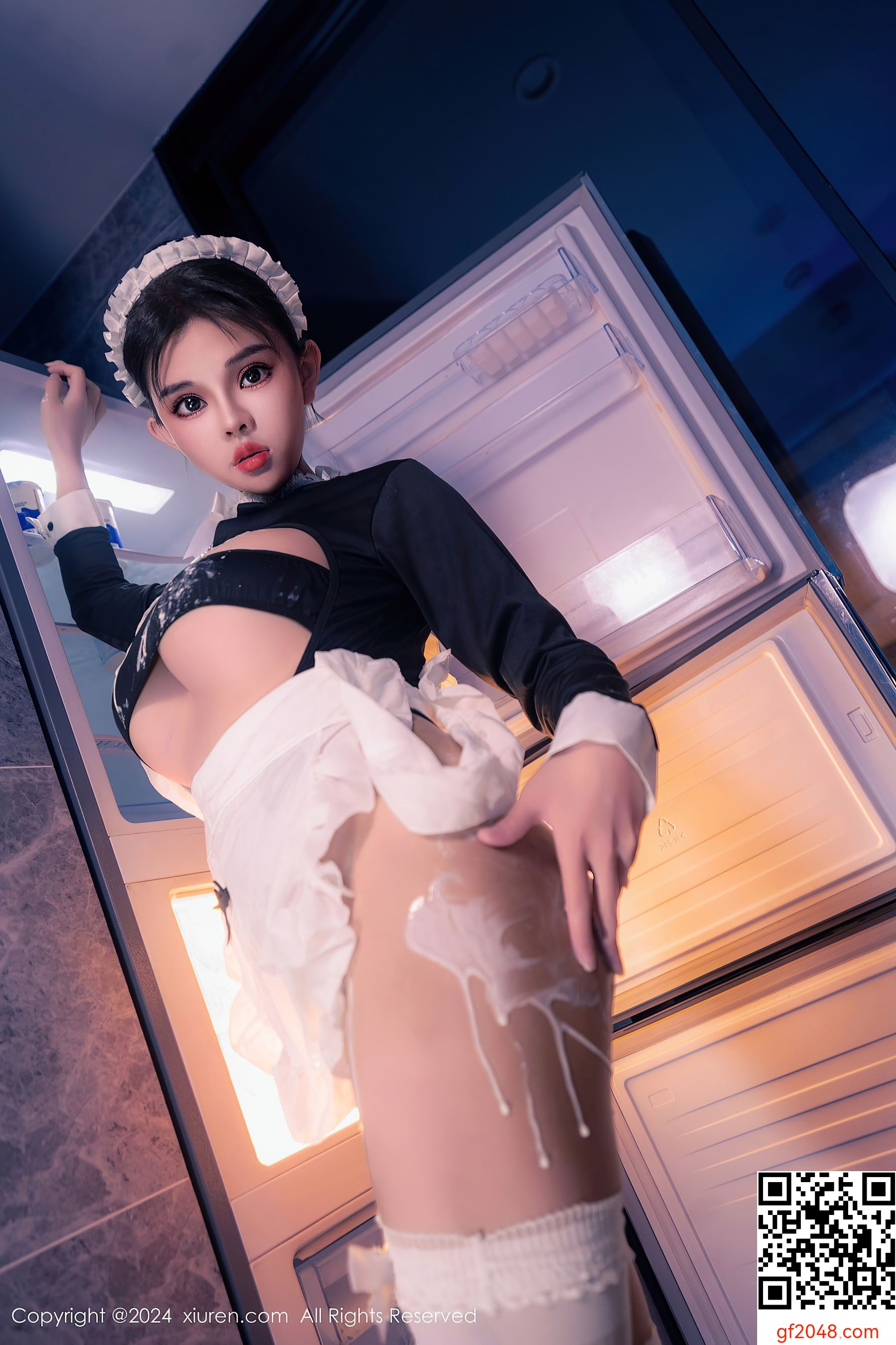 [XiuRen秀人网] No.8966 小童颜 丝袜美臀