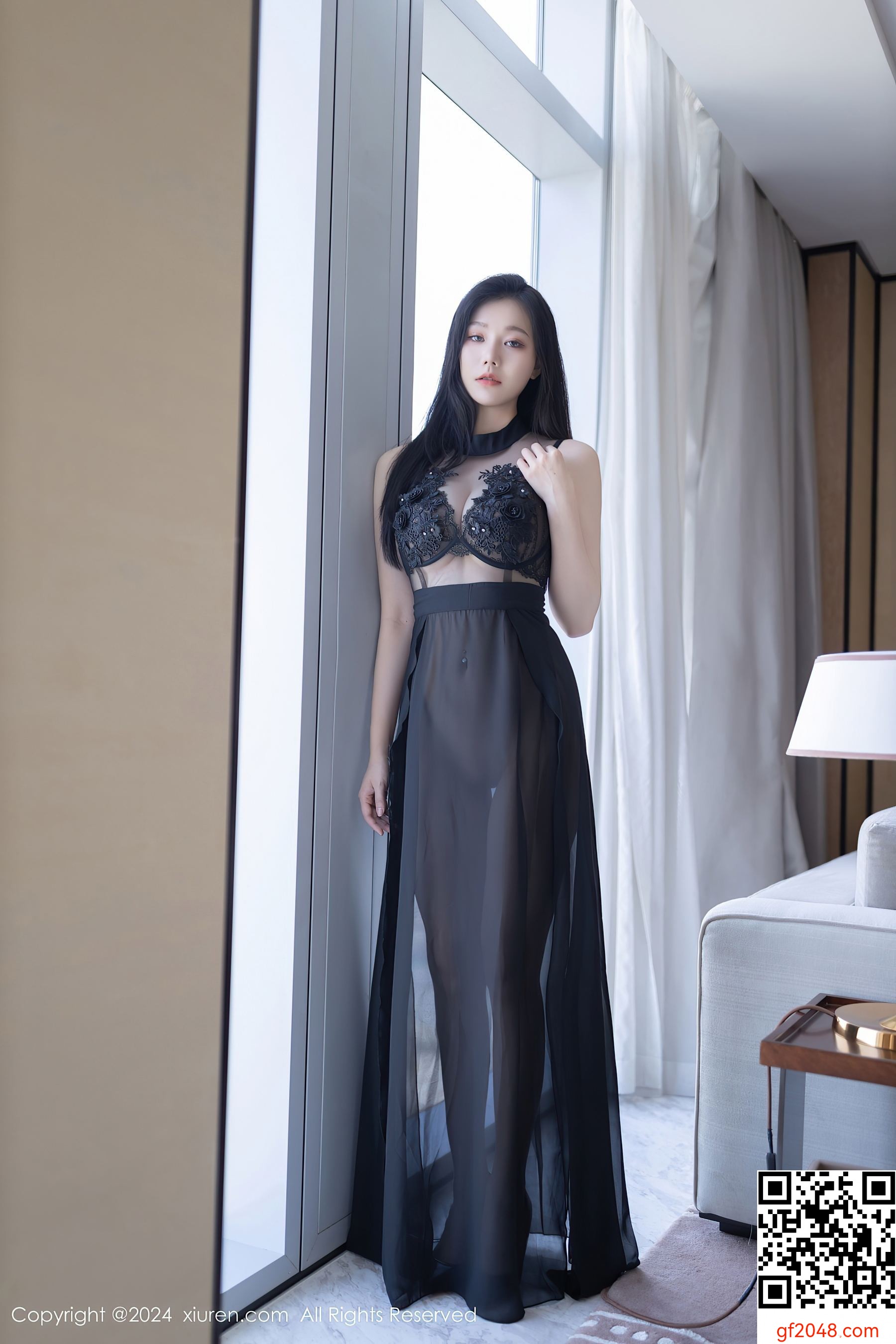 [XiuRen秀人网] No.8792 安然anran 黑丝美腿