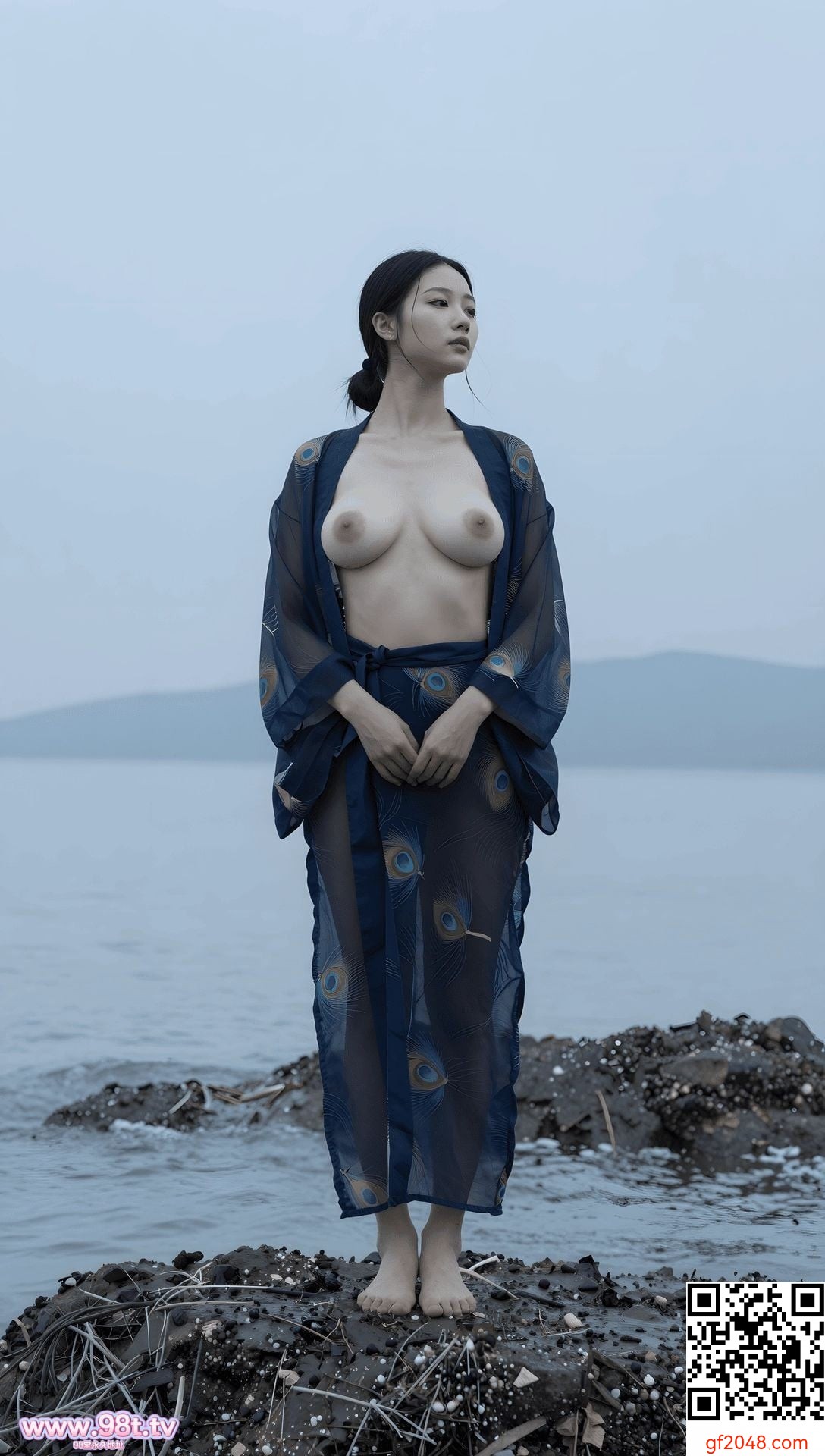 幻姬物语 - 雾湖孤伞，薄纱下美好的双乳[31P]